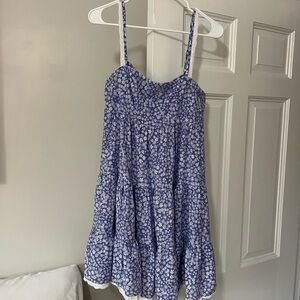 STATE Blue Floral Kids Dress